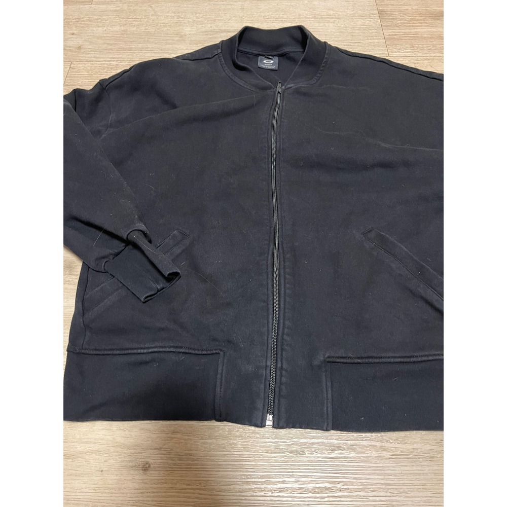 Oakley Mens Bomber‎ Jacket Black Size XL Mens Full Zip - Picture 2 of 10